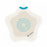 Coloplast SenSuraMio Kids' 2-Piece Barrier - SenSura Mio Kids Flex 2-Piece Ostomy Barrier, Green Coupling, 0 - 1.38" Stoma Size - 18747