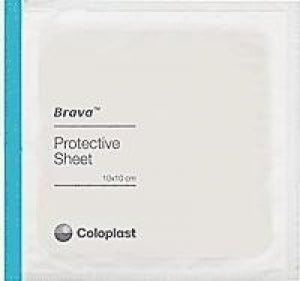 Coloplast Brava Skin Barrier Protective Sheets - Brava Skin Barrier Protective Sheets with Strips - 32205