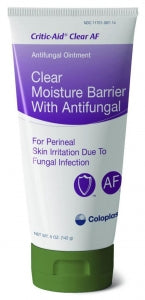 Coloplast Critic-Aid Clear AF Ointments - Critic-Aid Clear Moisture Barrier Ointment with Antifungal, 5 oz. Tube - 7572