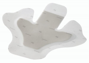 Coloplast Heel Contreet Foam Dressing - Contreet Adhesive Foam Dressing, Heel, 7" x 7.5" - 9643
