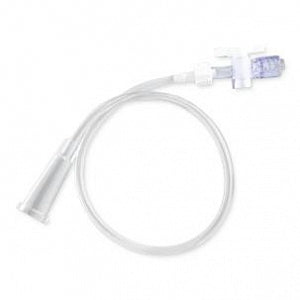 Cook Inc Connecting Tubes with Drainage Bag Connector - Connecting Tube with Drainage Bag Connector, 14 Fr, 30 cm, Luer Lock Connector - G02791