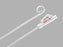 Cook Inc Cope Catheter Introduction System - Cope Type Locking Loop Multipurpose Drainage Catheter for Drainage, 16 Fr, 0.038" Wire Guide Diameter, 25 cm - G07254