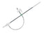 Cook Inc Flexor Introducer - Flexor Introducer with Small Check-Flo Valve, 6 Fr, 2.2 mm ID, 45 cm Length - G09908
