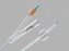Universa 2-Way Silicone Foley Catheters by Cook