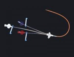 Cook Inc Spectrum Triple Lumen Central Venous Catheter Sets - Spectrum Triple Lumen Central Venous Catheter Tray, Standard, Polyurethane, 7.0 Fr, 20 cm, with 0.032"/18 Gauge Wireguide - G47833