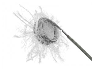 Cook Inc MReye Flipper Detachable Embolization Coil and Delivery System - MReye Flipper Detachable Embolization Coil with 3 Loops, 0.041" Dia. Recommended Catheter ID / End Hole, 8 cm L Extended Embolus, 8 mm Dia. Coiled Embolus - G48359
