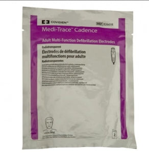 Cardinal Health Medi-Trace Cadence Adult Multifunction Defibrillation Electrodes - Medi-Trace Cadence Philips (HP) Barrel Connector - 22661R