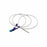 Cardinal Health Kangaroo Feeding Tubes with Standard Tip - Kangaroo Nasogastric Feeding Tube, with Stylet, Entriflex, 8 Fr, 36", Y Site - 8884720825E