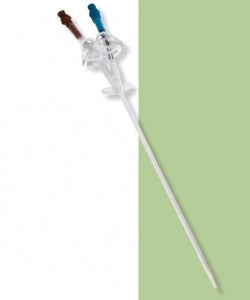 Medtronic Mahurkar Catheter Kits - Mahurkar Dual-Lumen Acute Dialysis Catheter IC Tray, 11.5 Fr x 19.5 cm, Straight Extensions - 8815668007