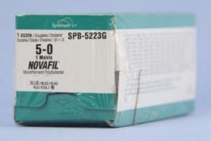 Covidien NOVAFIL Nonabsorbable Mono Sutures - Novafil Suture, Blue, 5 ...