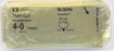 Medtronic Plain Catgut Sutures - Plain Gut Suture with P-13 Needle, Size 4-0, 18" - SG-5654