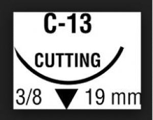 Medtronic Biosyn Suture - Biosyn Suture, 4/0, 30", C-13, Undyed - SM-691G