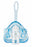 Sleepnet Aura AIRgel CPAP Nasal Masks - Aura AIRgel CPAP Mask with Headgear, Vented, Leak Port, 5.50"D x 2.85"W x 3.80"H Mask, Size M - 50177
