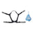 Sleepnet Corporation NIV Veraseal 2 Disposable Airgel CPAP Masks - Veraseal 2 Mask with EZfit Disposable Headgear, AAV Non-Vented, No Leak Port, Entrainment Valve, 3.85"D x 3.90"W x 6.62"H Mask, Size S - 50937