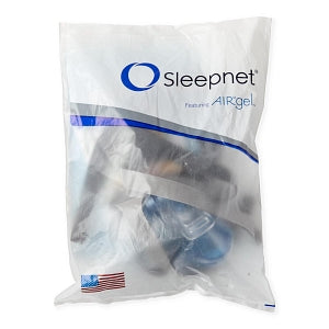 Sleepnet Corporation NIV Veraseal 2 Disposable Airgel CPAP Masks - Veraseal 2 Mask with EZfit Disposable Headgear, AAV Non-Vented, No Leak Port, Entrainment Valve, 3.85"D x 3.90"W x 6.62"H Mask, Size S - 50937
