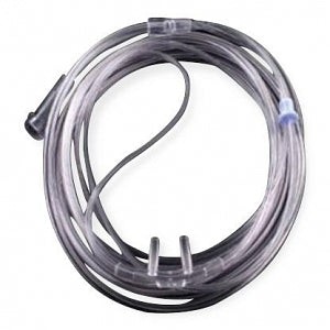 Medsource International Adult Nasal Cannula - Adult Nasal Cannula, Nonflared, Clear / White, 7' - MS-24003