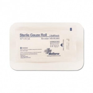 MedSource International Rolled Gauze - Sterile Rolled Gauze Dressing, 6 Ply, 4.5" x 4.1 yd. - MS-RG001