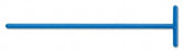Copan Microbiology Inoculating Loops, Needles and Spreaders - SPREADER, T-SHAPED, BLUE, 10/POUCH, 500/CS - COPTS10ZL