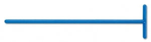 Copan Microbiology Inoculating Loops, Needles and Spreaders - SPREADER, T-SHAPED, BLUE, 10/POUCH, 500/CS - COPTS10ZL