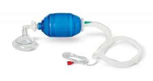 Medline Adult Bag Valve Mask (BVM) Manual Resuscitators - Adult Manual Resuscitator with Tube Reservoir - CPRM1126