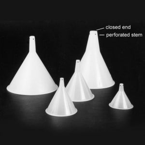 CP Lab Safety HDPE Chromatography Funnels - HDPE Chromatography Funnel, 60 mL - CF-60