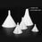 CP Lab Safety HDPE Chromatography Funnels - HDPE Chromatography Funnel, 60 mL - CF-60