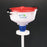 CP Lap Safety 8" ECO Funnels - 8" ECO Funnel with Cap and Adapter, 100 mm - EF-3009