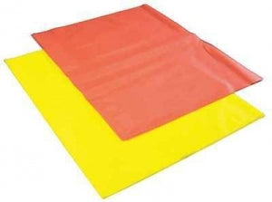 CP Lab Safety Benchtop Solid Waste Container / Components - Poly Liner Solid Waste Bag, Red - SWC-B100R
