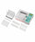 Corning ENDURO Gel XL Electrophoresis System - SET, GEL TRAY, MICRO, 6 X 6 CM, PK OF 4 - E0163