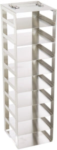 Corning 100 Place Microtube Box with Hinged Lid, PP - RACK, VERTICAL ...