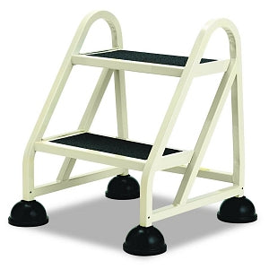 Cramer Stop-Step Aluminum Ladders - Two-Step Stop-Step Aluminum Ladder, Beige, 23" High - 1020-19