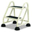 Cramer Stop-Step Aluminum Ladders - Two-Step Stop-Step Aluminum Ladder, Beige, 23" High - 1020-19