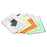 Cardinal Ring Binder Poly Pockets - Poly 3-Ring Binder Pockets with Insertable Tabs, 5 Assorted Colors - 84009