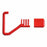 Crest Healthcare Sanipull Pullcords - Super Sanipull Handle and Cover for Bathroom Pulls, Red - 115380