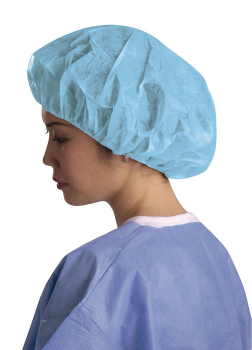 Single-Ply Polypropylene Bouffant Caps