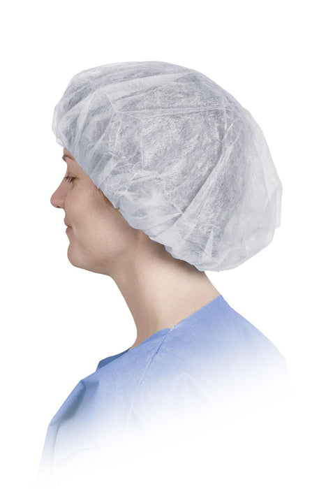 Single-Ply Polypropylene Bouffant Caps