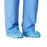 Medline Spunbond Polypropylene Smooth Bottom Shoe Covers - Spunbond Polypropylene Smooth-Bottom Shoe Covers, Blue, Size XL - CRI2001