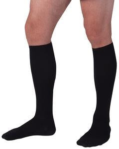 Carolon Company Knee-Length Support Hosiery - Knee-High Compression Hosiery, Black, Size C - 101304