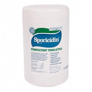 Contec Healthcare Sporicidin Disinfectant Wipe - Sporicidin Towelette Canister - 218325