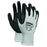 MCR Safety Memphis Economy Foam Nitrile Gloves in Gray / Black - Economy Foam Nitrile Gloves, Gray / Black, Size Large - 9673L