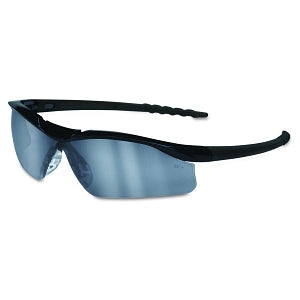 MCR Safety Dallas Wraparound Safety Glasses - Dallas Wraparound Safety Glasses, Black Frame, Gray Indoor / Outdoor Lens - DL119AF