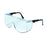 MCR Safety Polycarbonate Wraparound Safety Glasses - Tacoma Wraparound Safety Glasses, Black Frames, Clear Lenses - TC110XL