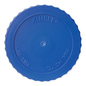 DWK Life Sciences GLS 80 Storage / Media Bottles - Blue Polypropylene Cap with Pour Ring for Media Bottles - 14393-0010