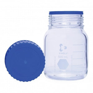 DWK Life Sciences GLS 80 Storage / Media Bottles - GLS 80 Storage / Media Bottle, Clear, 500 mL - 14393-0500