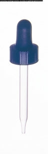 DWK Life Sciences Kimble Glass Stopper - Glass Dropper Only with Rubber Nipple, 60 mL - 15040D-6001