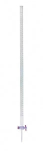 Dwk Life Sciences Kimble Kimble Class B Glass Buret with Straight Bore Glass Stopcock - Class B Glass Buret with Straight Bore PTFE Stopcock, 10 mL - 17026F-10