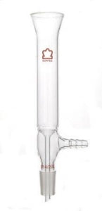 DWK Kimble Vacuum Adapter for Rotating Distillation Receiver - Vacuum Filtration Adapter, 24/40 Joints, #3 Hose Connection - 178120-0024