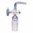 DWK Life Sciences Kimble Flow Control Inlet Adapter - Right-Angle Flow Control Inlet Adapter, Glass Stopcock, 29/42 ST Joint, 130mm H - 185000-2942