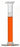 DWK Life Sciences Kimble Class B Cylinders with Pour Spout - Class B To Contain Cylinder with Pour Spout, Bumper, White Scale, 1000 mL - 20022-1000