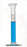 DWK Kimble Class B Cylinders w/Single Metric Scale - Class B Cylinder with White Single Metric Scale, Bumper, 10 mL - 20024-10